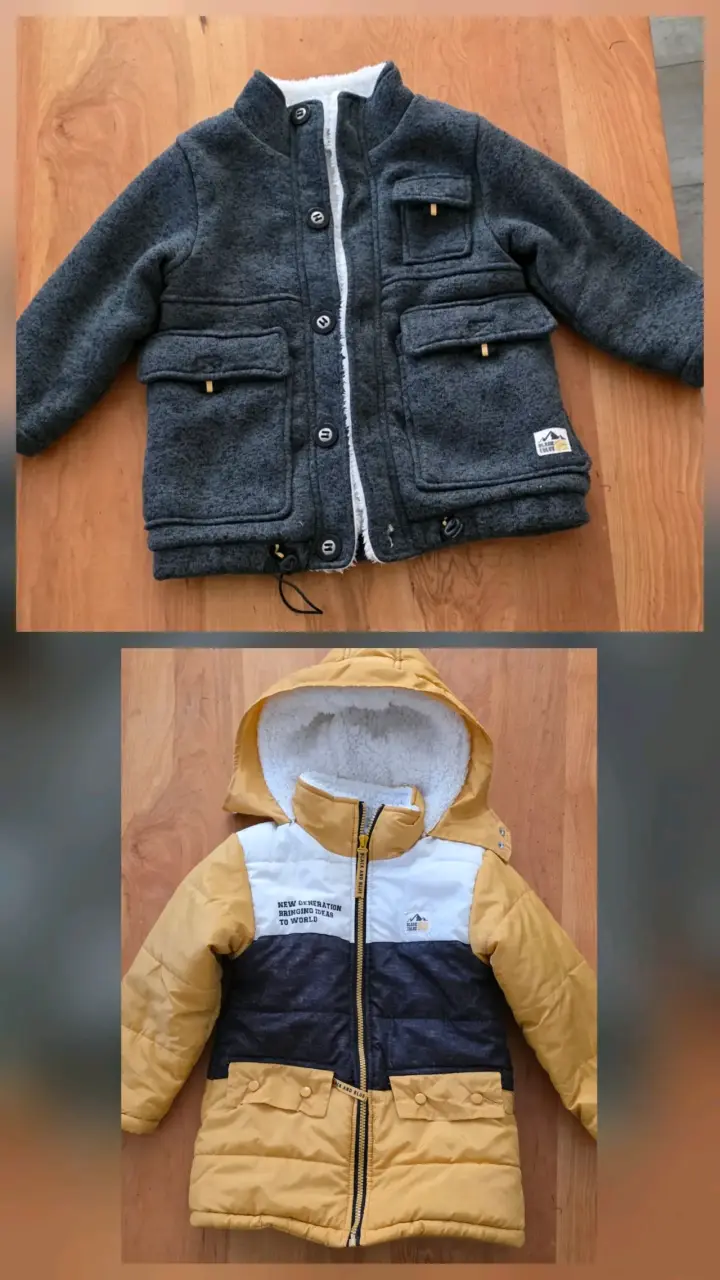 2 Chaquetas Black and Blue talla 3 y 4 - 1