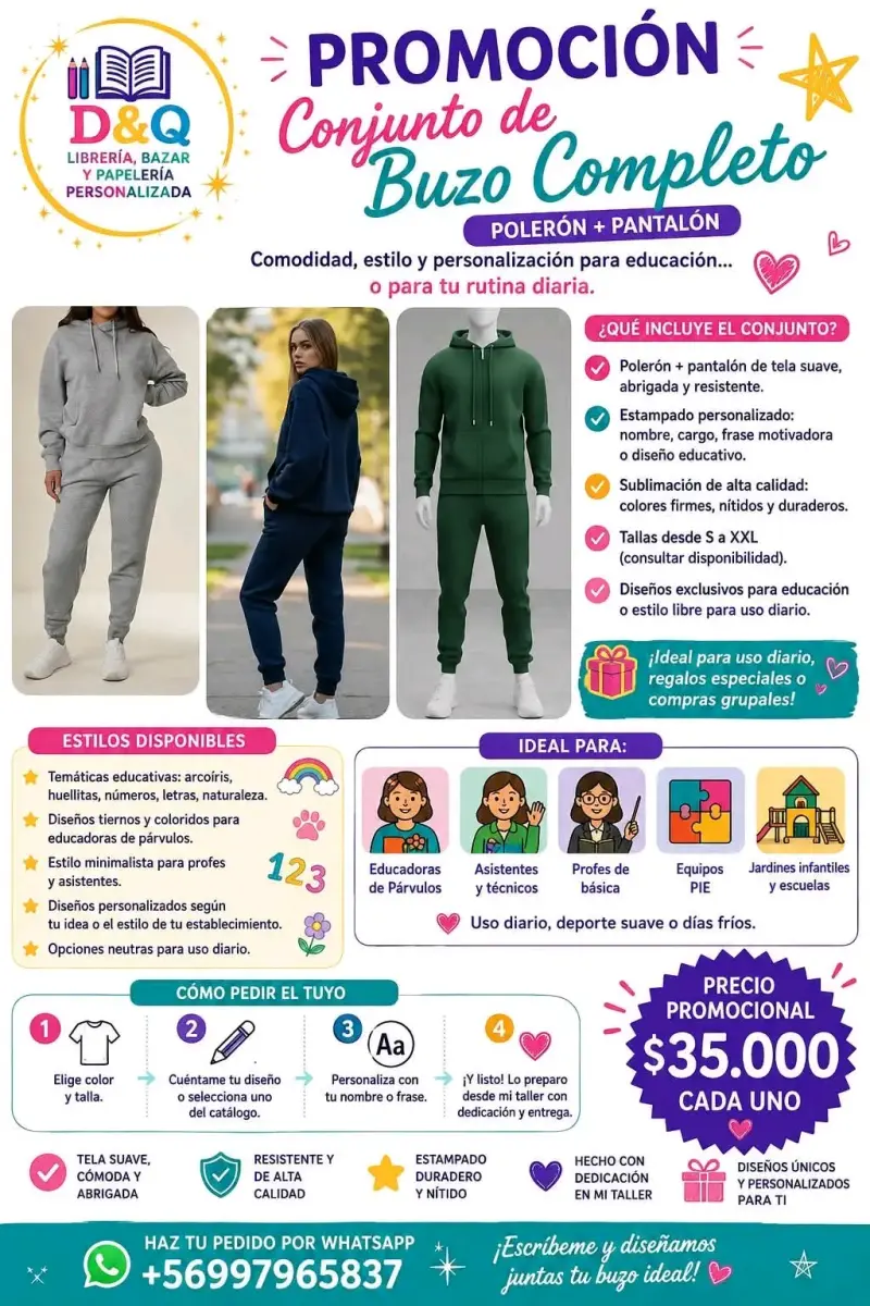 Conjunto de buzo completo