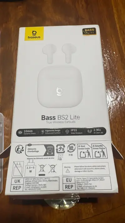 Auriculares Baseus BS2 Lite inalámbricos - miniatura 2