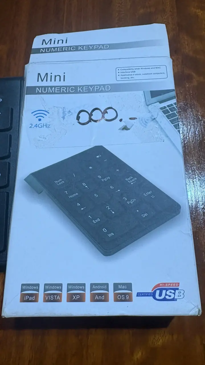 Teclado numérico USB negro - 3