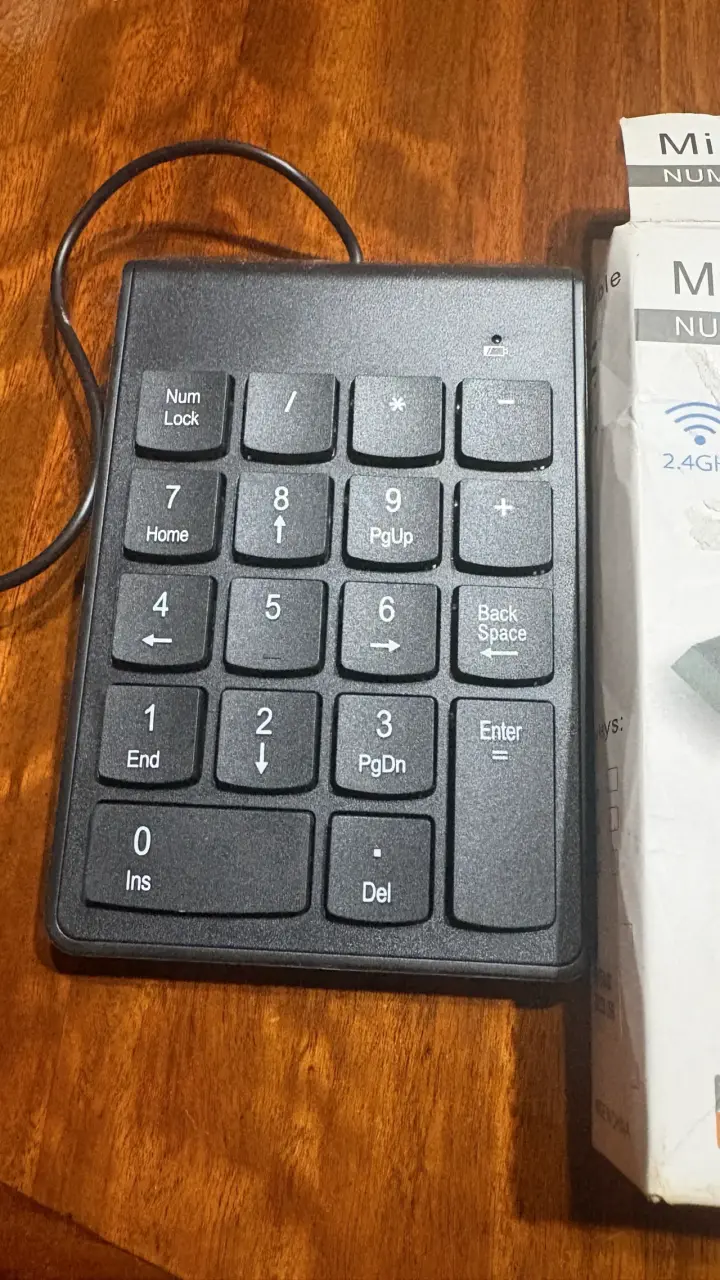 Teclado numérico USB negro - 4