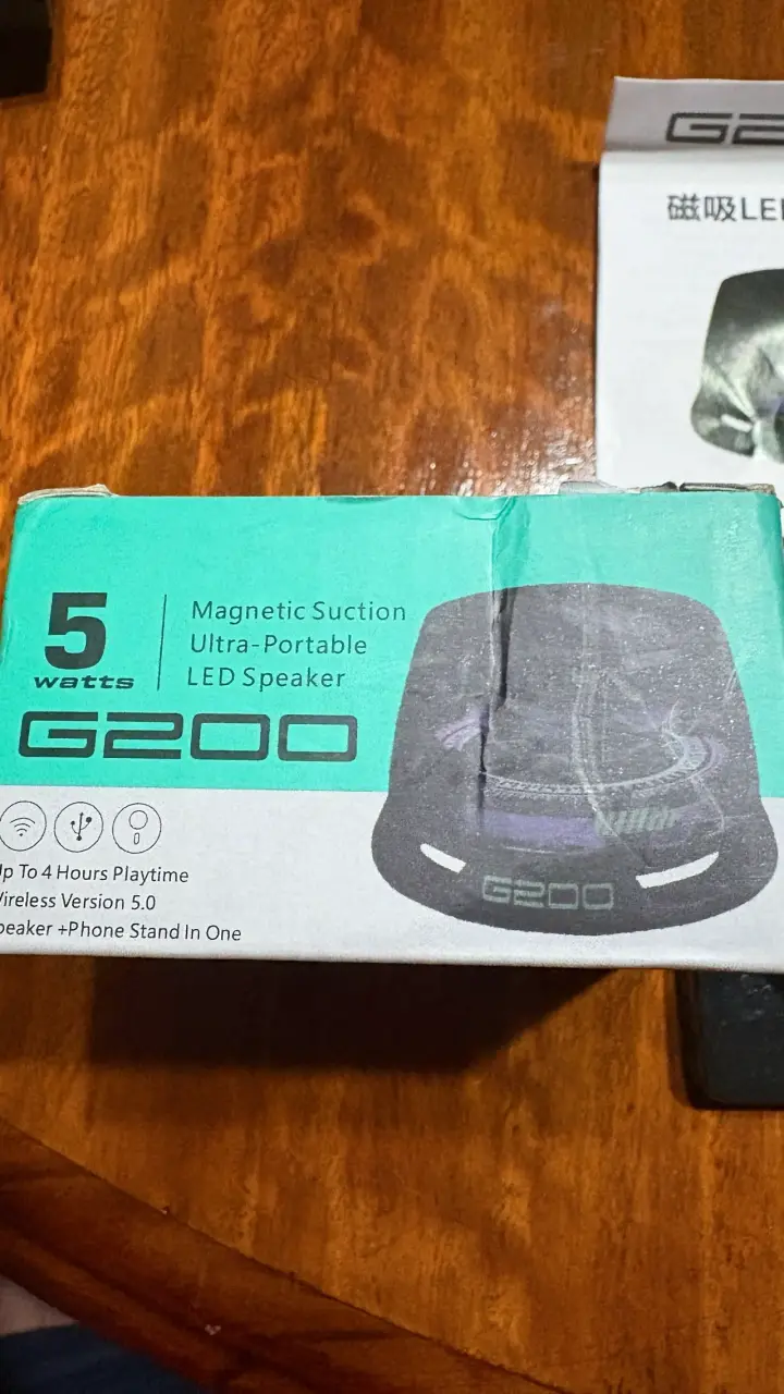 Parlante LED G200 ultra-portátil - 1