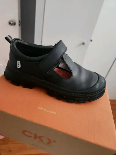 Zapatos escolares negros Colloky - miniatura 1