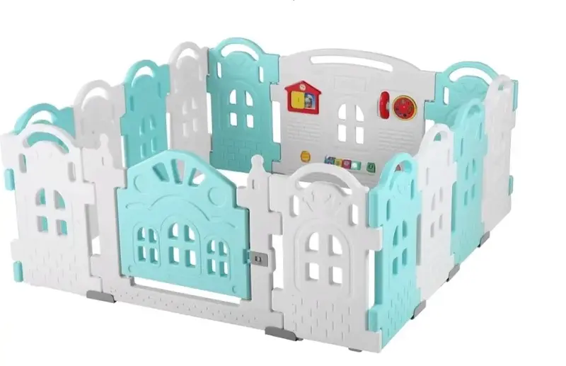 Corral infantil de juego multicolor