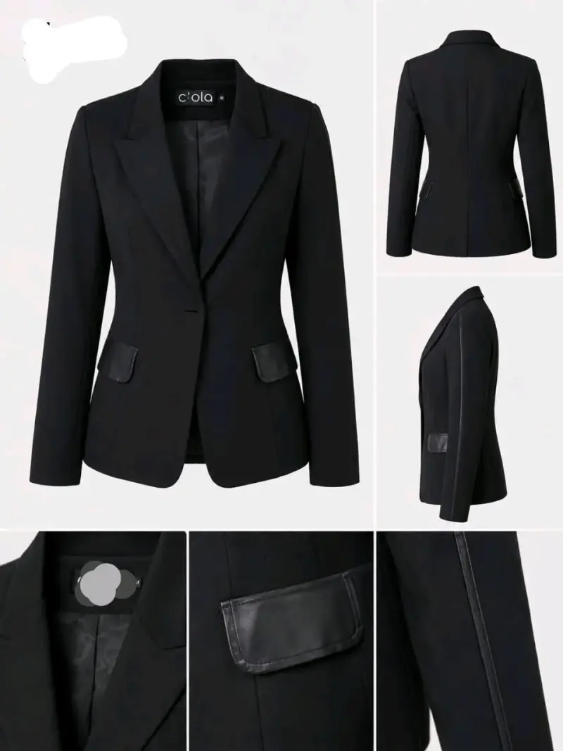 Blazer negro elegante Liola talla 44