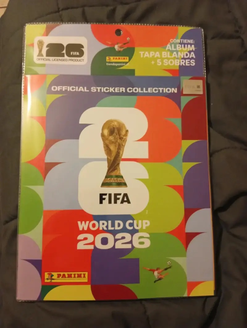 Álbum Panini Mundial 2026