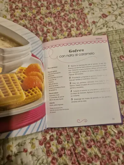 Libro Gofres, creps y más - miniatura 3