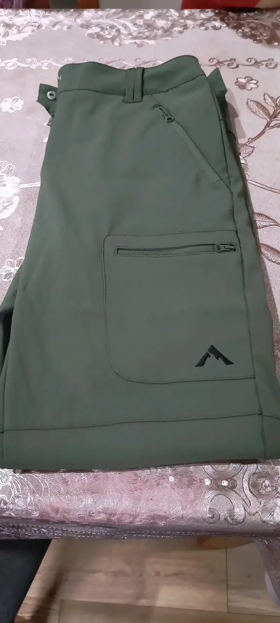 Pantalones  de mujer outdoor verdes - 2