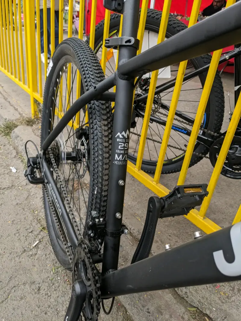 Bicicleta Jeep montaña negra hidráulica - 2