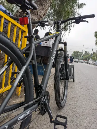 Bicicleta Jeep montaña negra hidráulica - miniatura 4