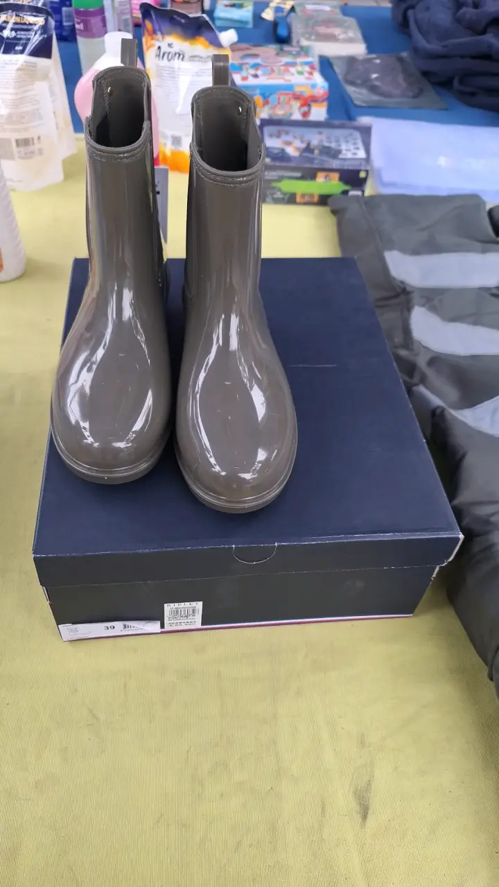 Botas de goma verdes tommy hilfiger - 3