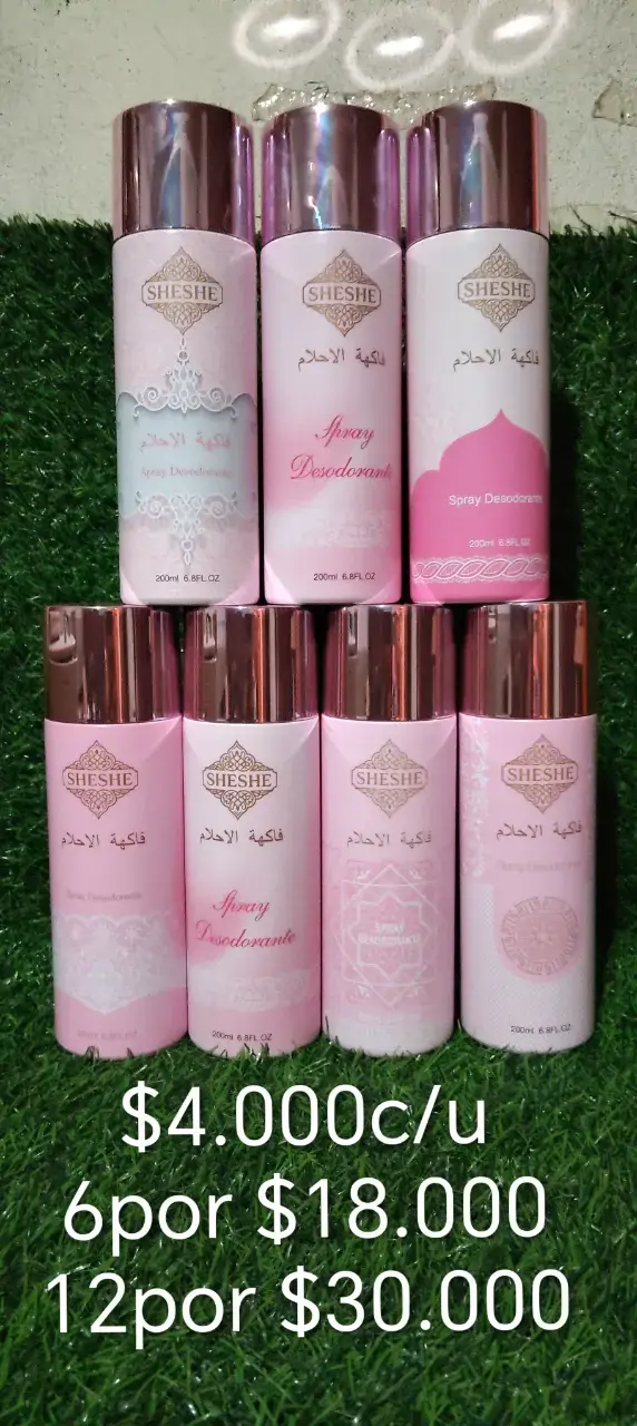 Set de 6 desodorantes en spray - 2