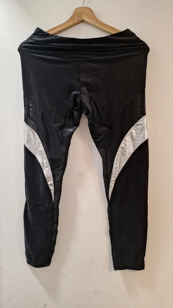 Pantalón cargo de mezclilla azul - 2