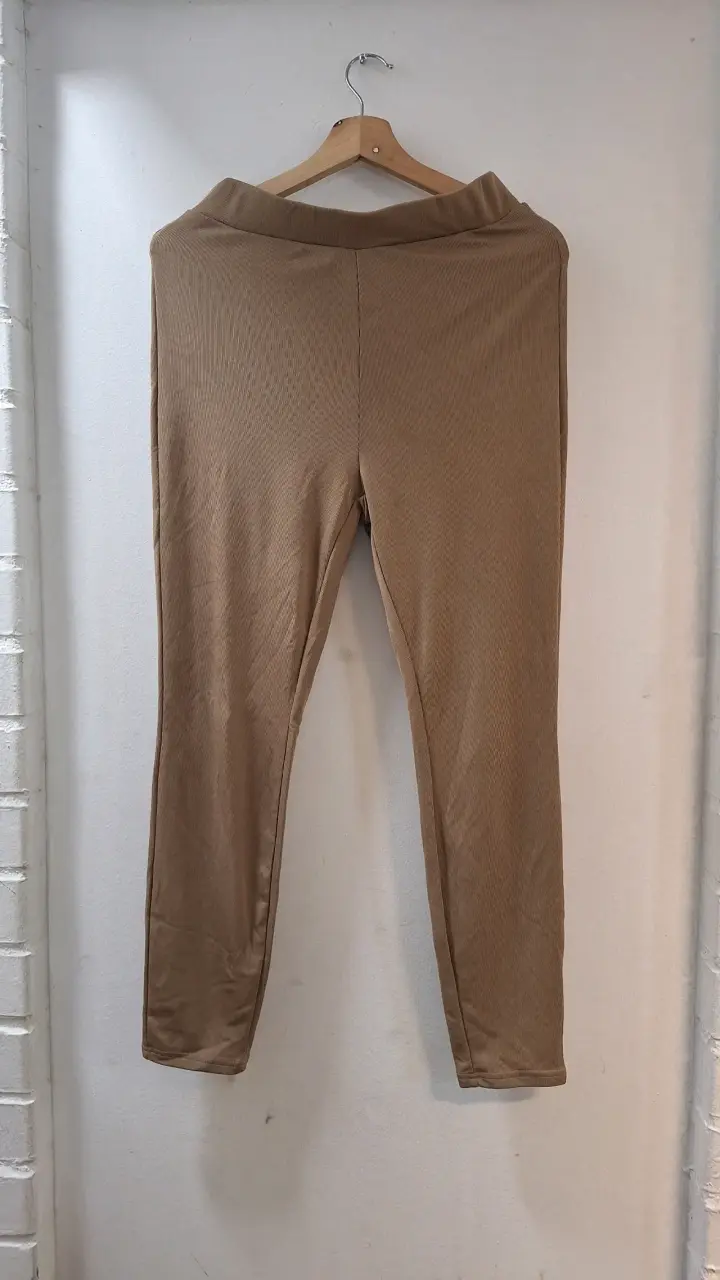 Pantalón cargo de mezclilla azul - 6