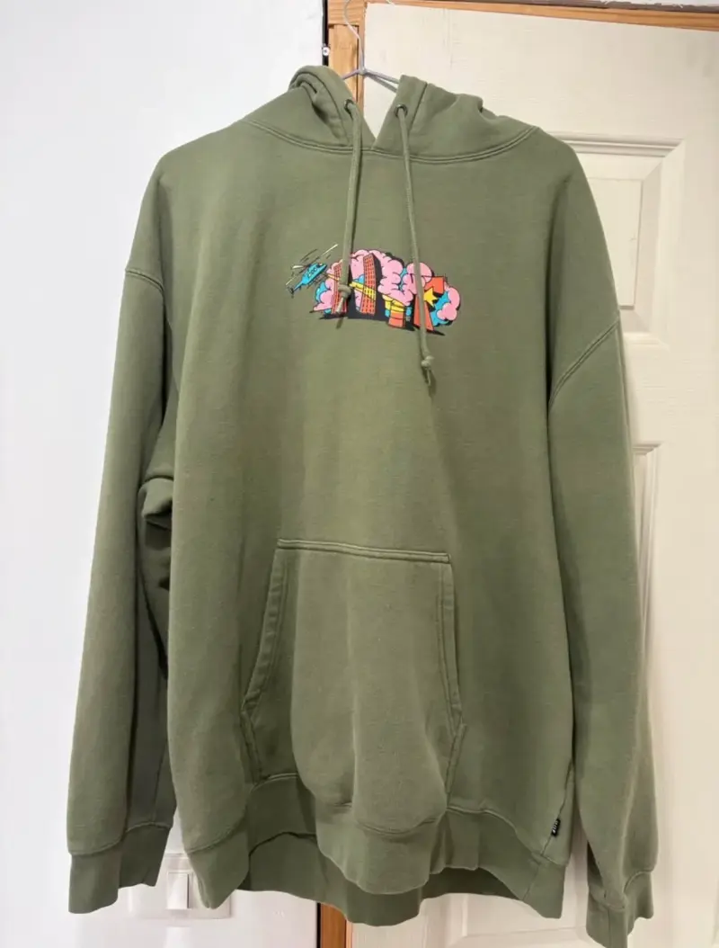 Polerón huf verde - 1