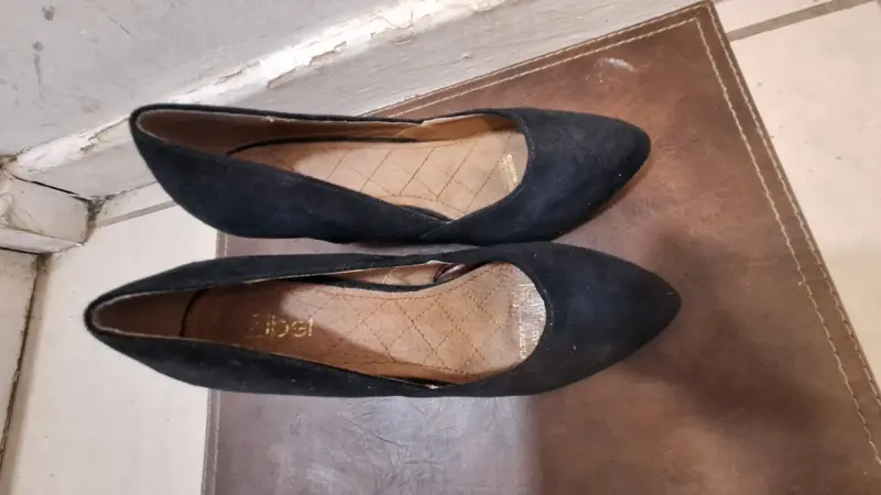 Botines de cuero negros - 5