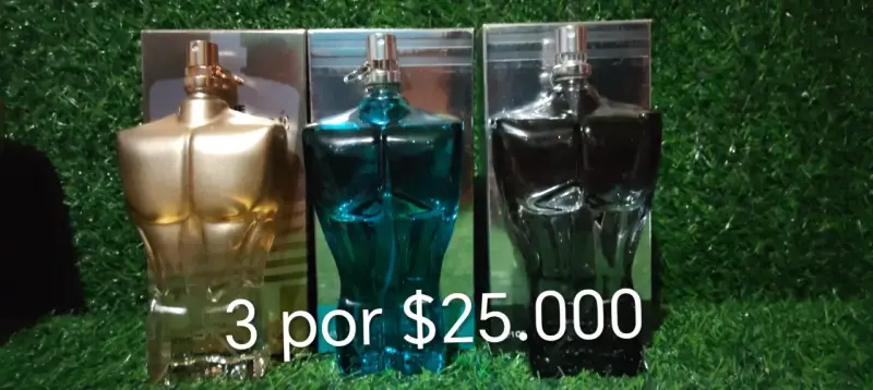 Set de 3 perfumes variados