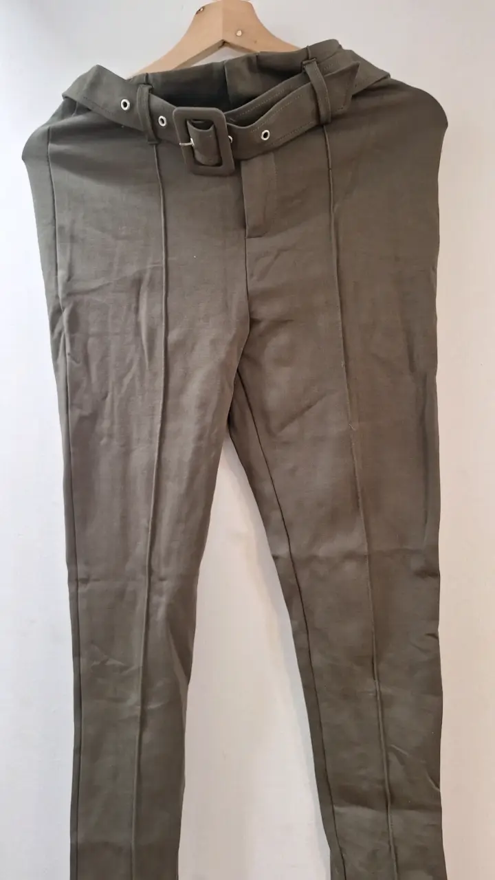 Pantalones cuadros blanco y negro - 2