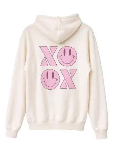 Polerones con diseño XOXO - miniatura 1
