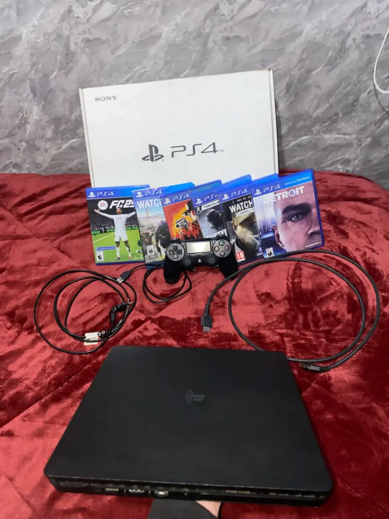 Consola PS4 slim 1tb con 7 juegos incluidos - 4
