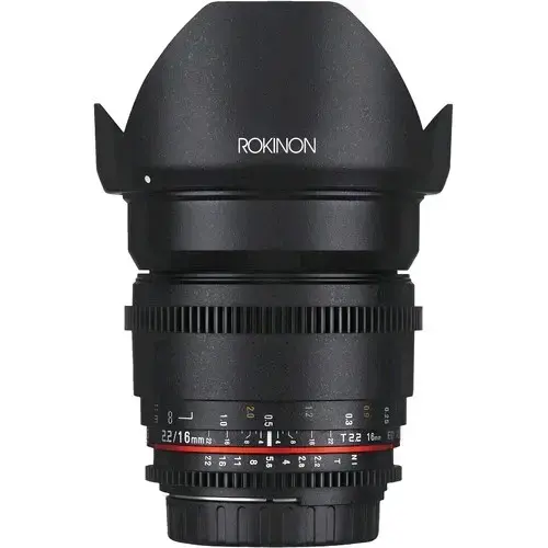 Lente Rokinon cine DS 16mm T2.2 para Canon - 1