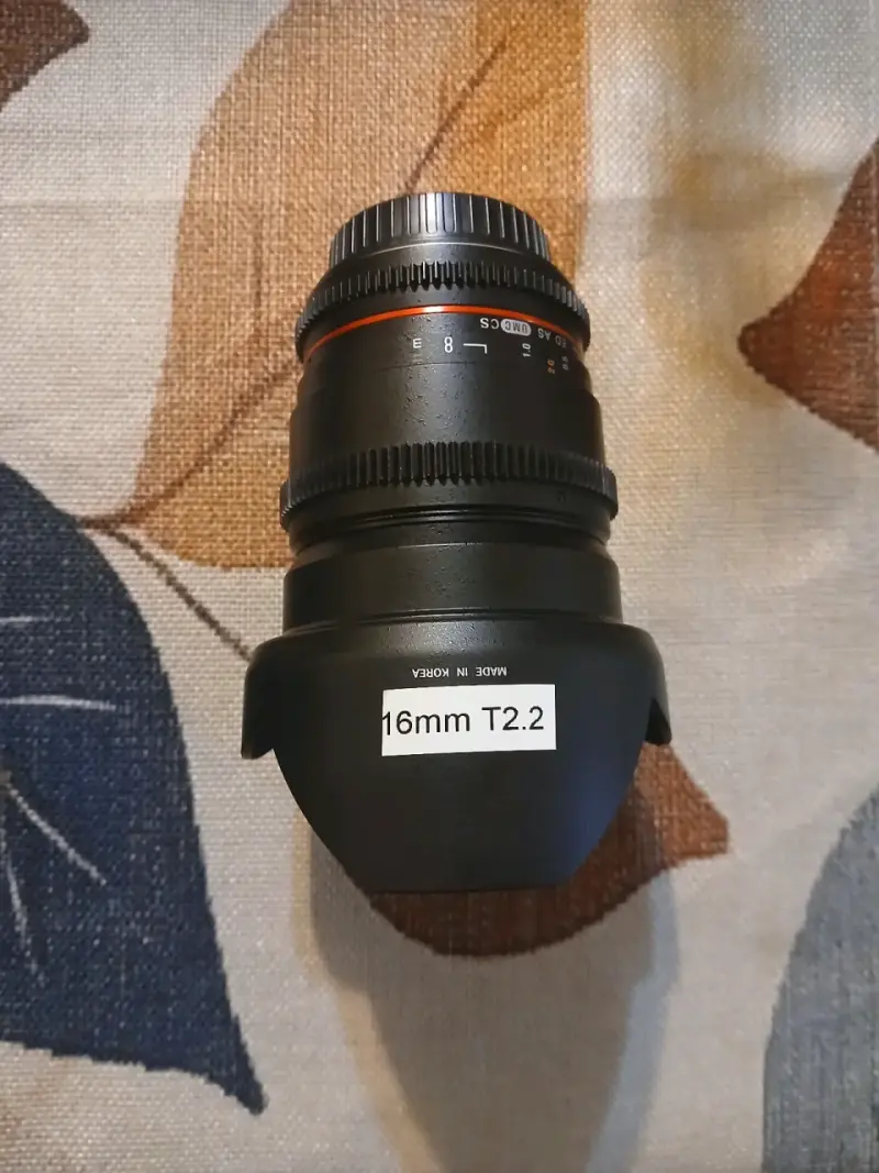 Lente Rokinon cine DS 16mm T2.2 para Canon - 5