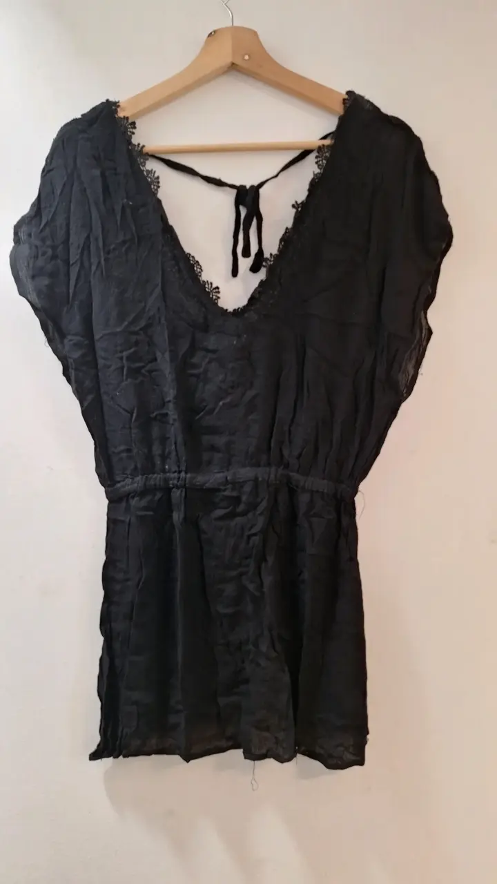 Blusa crochet melón - 2