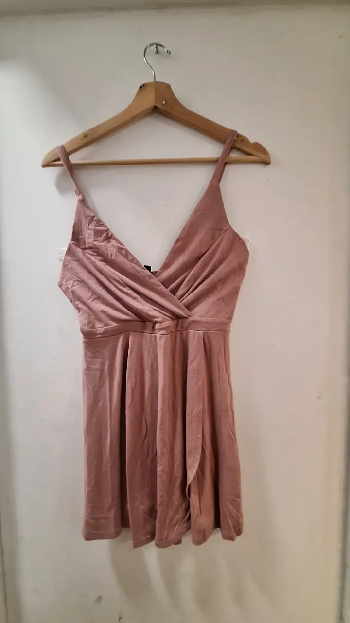 Vestido sin mangas celeste - 3