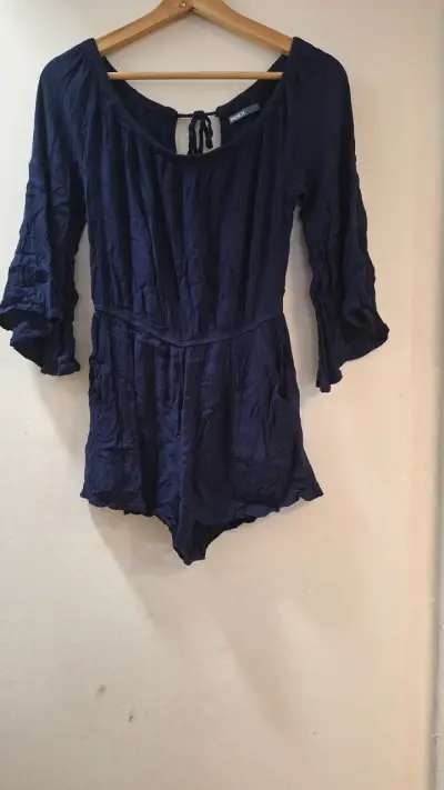 Vestido sin mangas celeste - miniatura 5