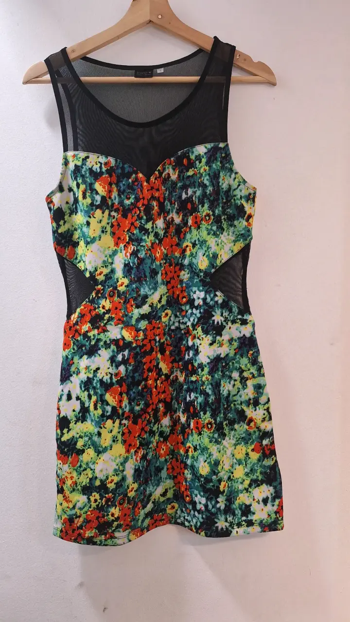 Vestido sin mangas celeste - 6