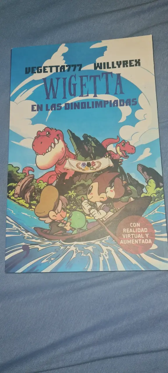 Libro Wigetta en las Dinolimpiadas - 1