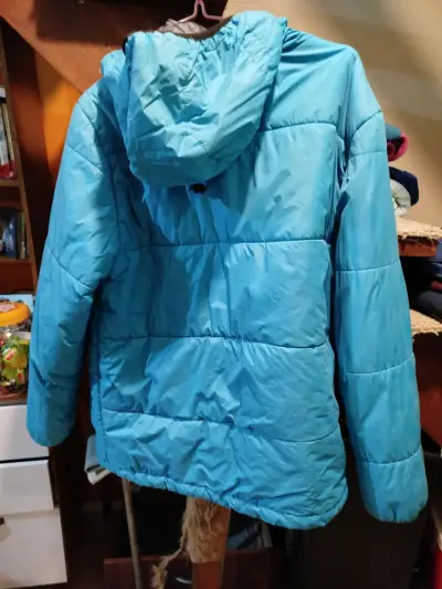 Chaqueta azul acolchada - miniatura 3