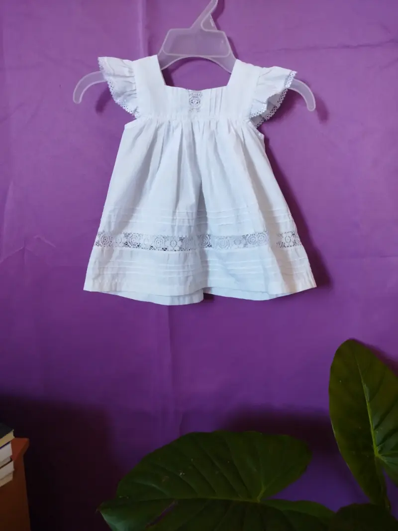 Vestido blanco infantil - 2