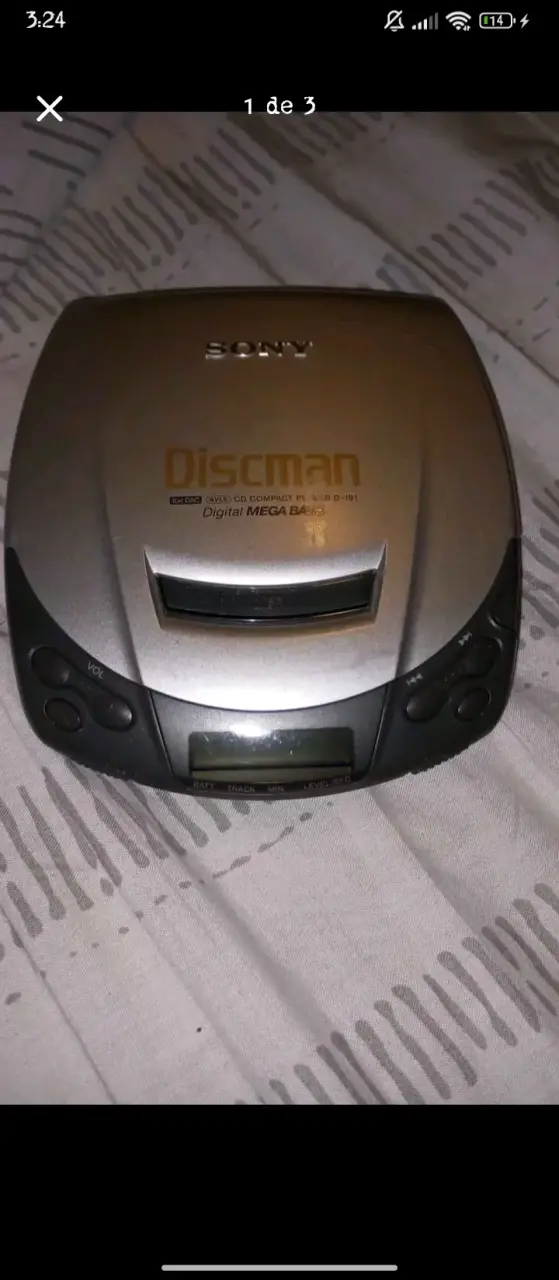 Discman Sony d-191 Mega Bass - 1