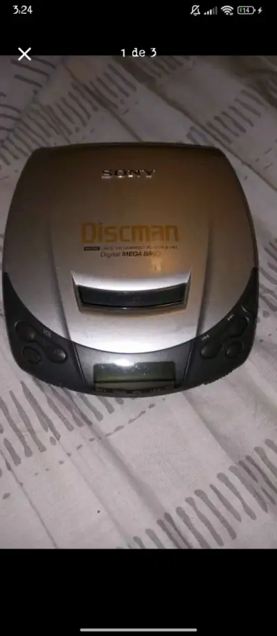 Discman Sony d-191 Mega Bass - miniatura 1
