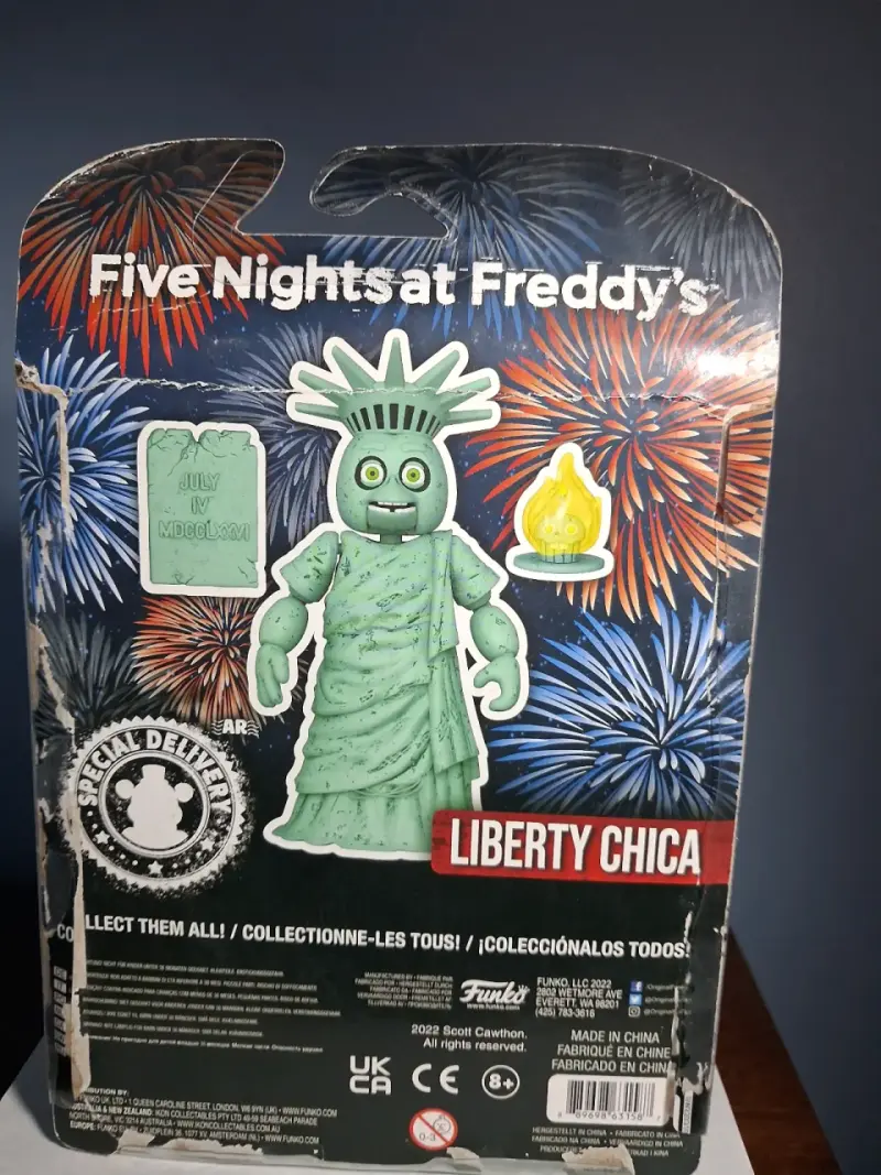 Figura funko original Liberty Chica - 2