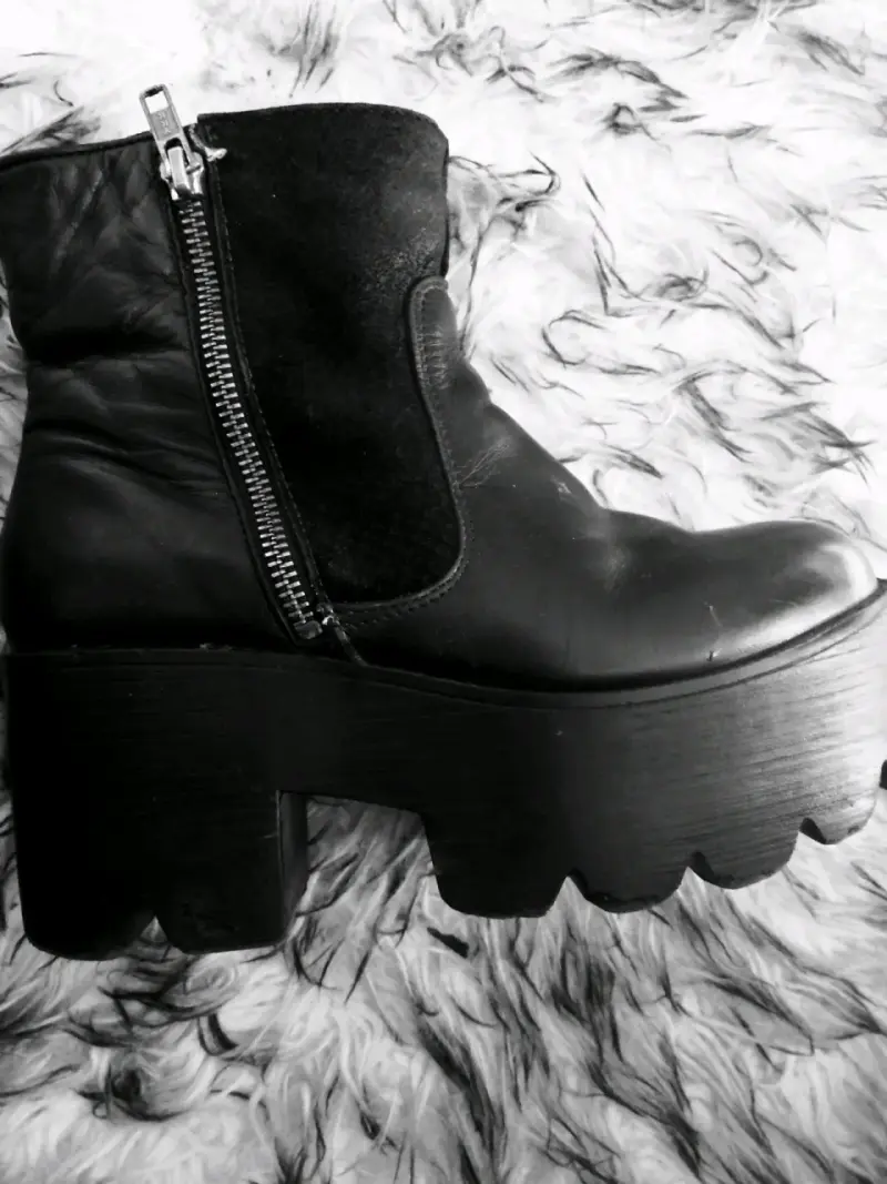 Botas de gamuza marrón - 2