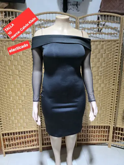 Vestido rosado Calvin Klein - miniatura 6
