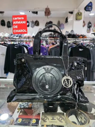 Cartera ARMANI de charol - miniatura 1