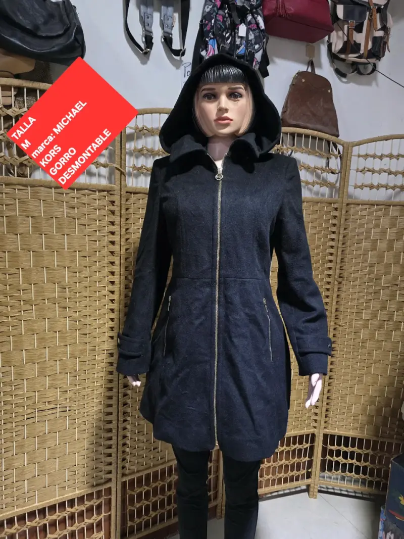 Abrigo negro Michael Kors - 5