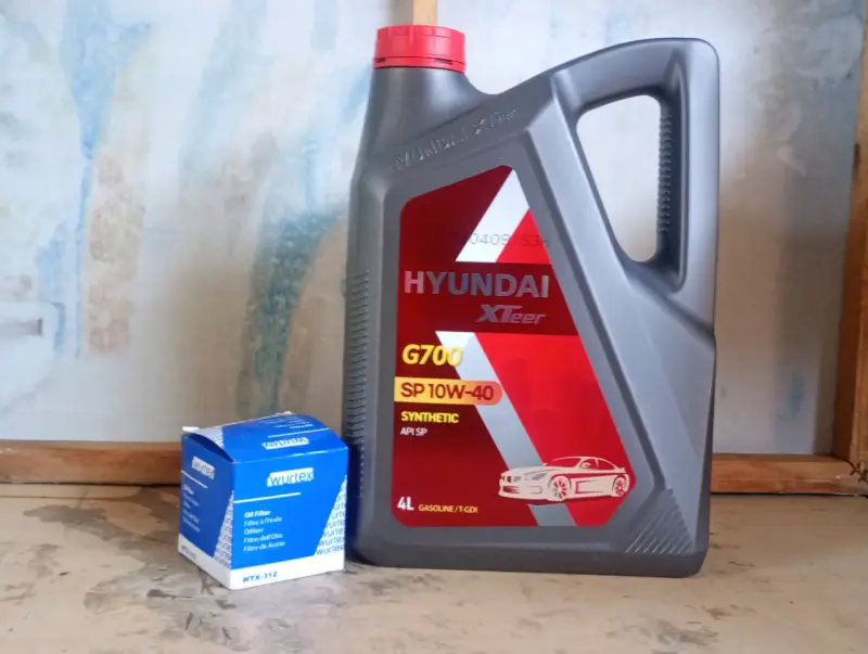 Aceite Hyundai XTeer 10W-40 4L