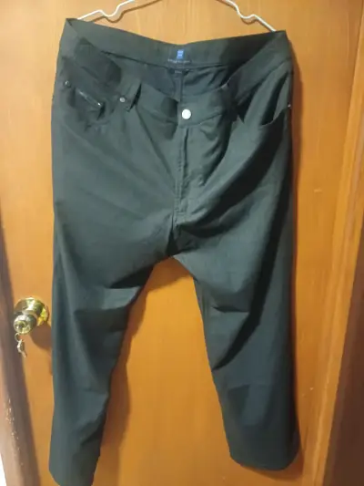Jeans gris oscuro clásicos - miniatura 1