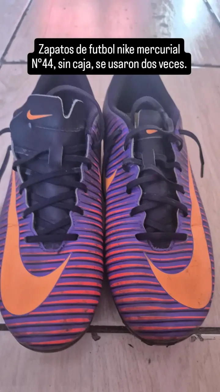 Zapatos fútbol Nike Mercurial N°44 - 1