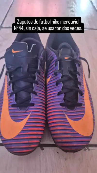Zapatos fútbol Nike Mercurial N°44 - miniatura 1