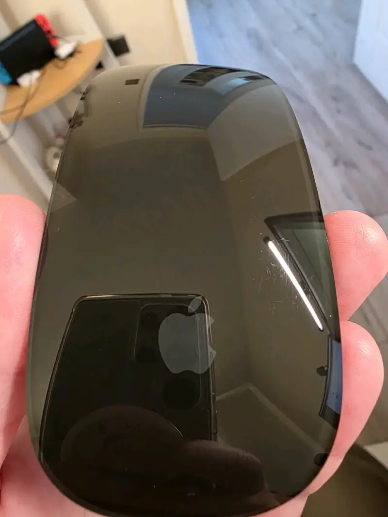 Magic Mouse Apple Inalámbrico Negro Mmmq3am/a A165 - 3