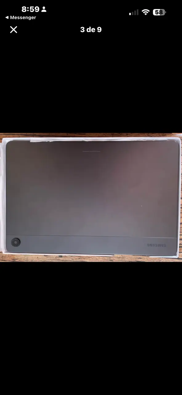 Tablet Samsung gris 9+ - 1