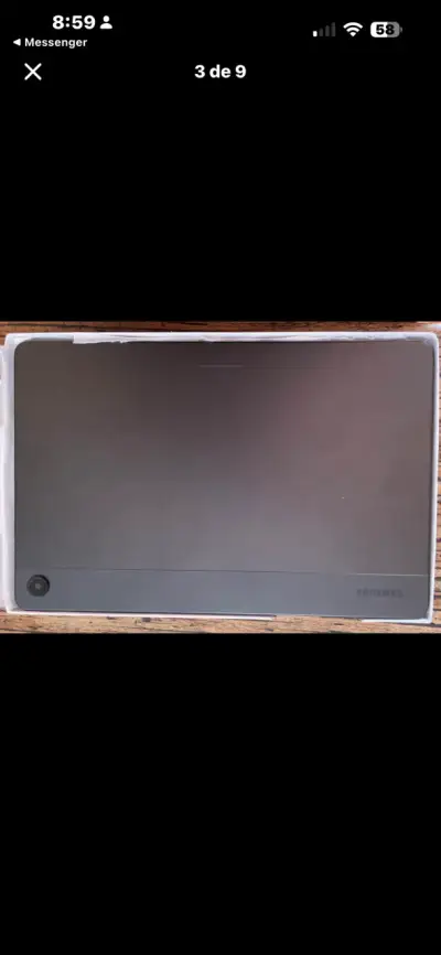 Tablet Samsung gris 9+ - miniatura 1
