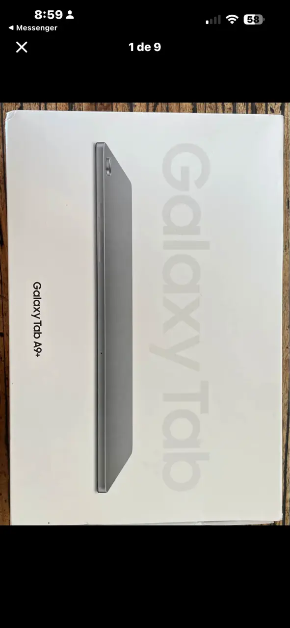 Tablet Samsung gris 9+ - 4