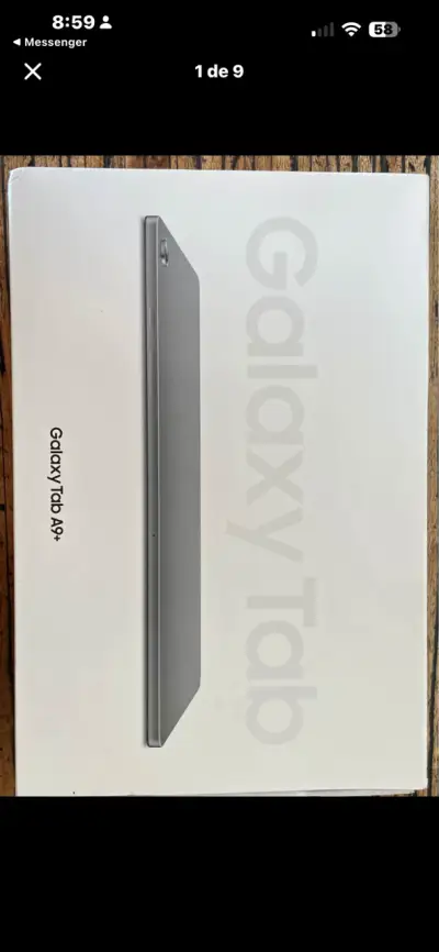 Tablet Samsung gris 9+ - miniatura 4
