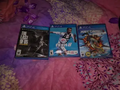Juegos PS4 The Last of Us, FIFA 19, Just Cause 3 - miniatura 1